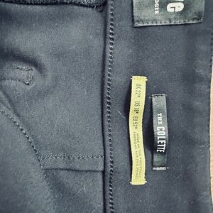 Maeve Colette Midnight Navy cropped ponte 
 Trousers